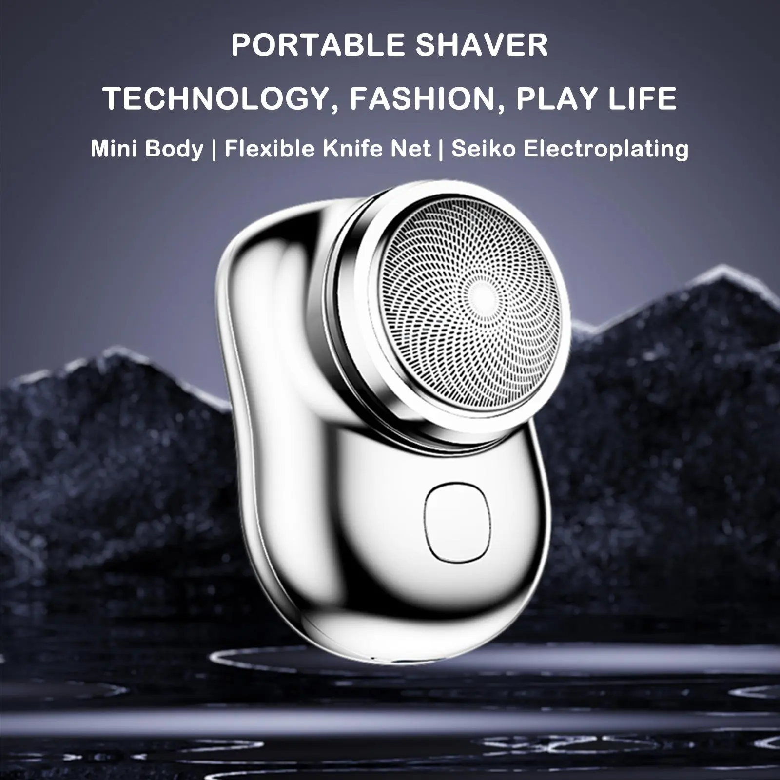 Mini Type-C Fast Charging Pocket Razor - Eluna