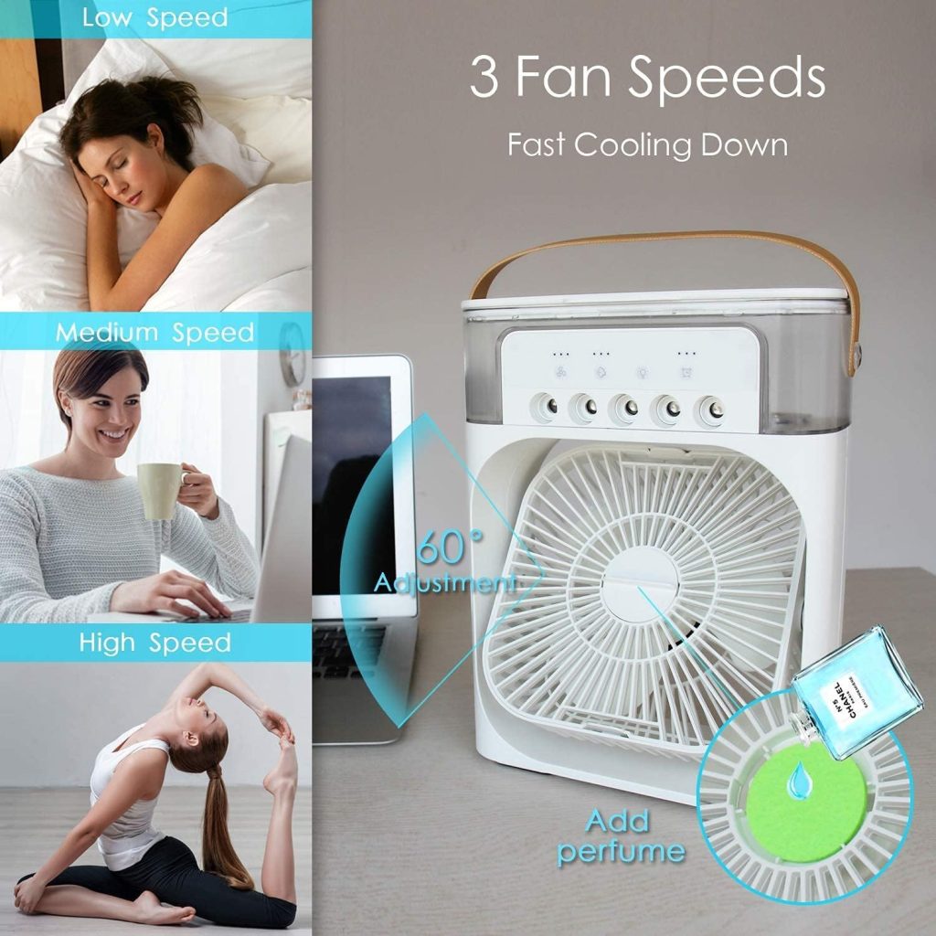 Mini Mist Air Cooler Fan